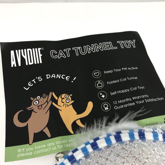 Cat Tunnel Spring Toy - Picture 8 of 8